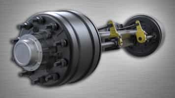 High-Quality Trailer Axle for Off-Road Applications