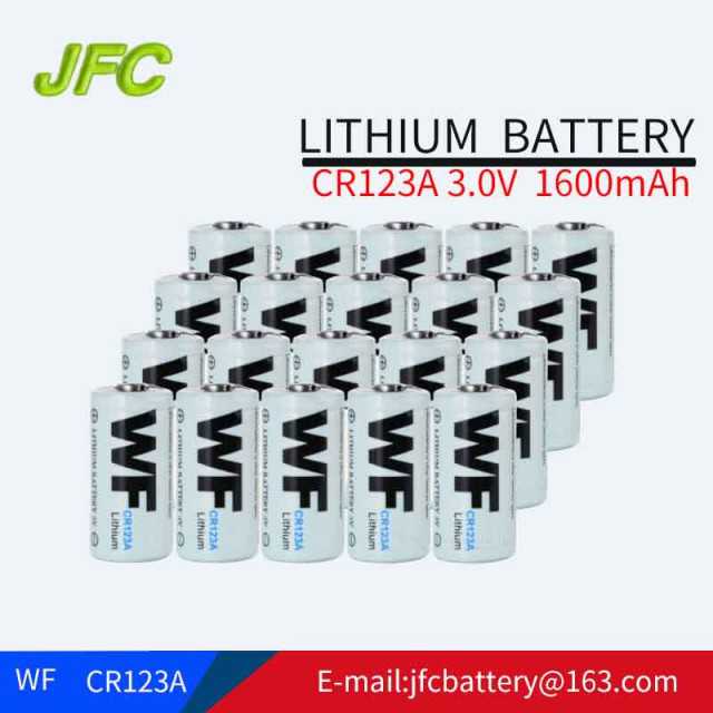 CR123A 1300mAh 3.0v with PTC Lithium Battery