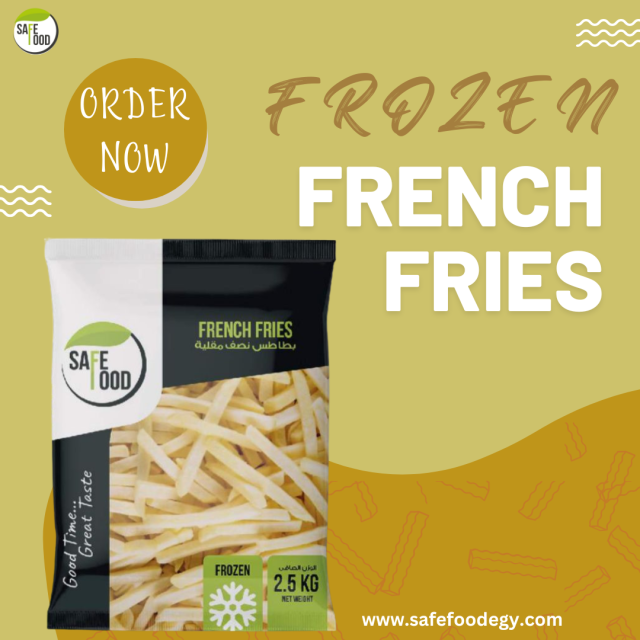 Premium Frozen French Fries: Export Quality 9*9 Cut – SafeFood