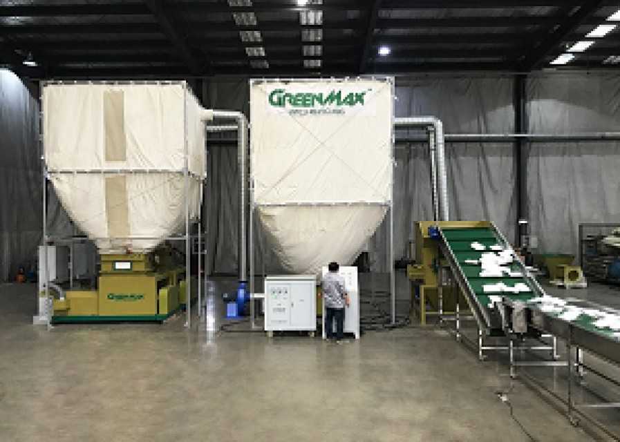 Efficient GREENMAX EPS Densifier M-C300 for High-Volume Foam Recycling