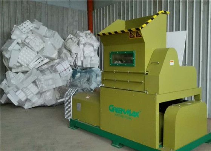 Efficient GREENMAX Styrofoam Densifier M-C200 for Waste Recycling