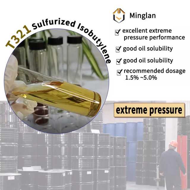 T321 Sulfurized Isobutylene Extreme Pressure Antiwear Oil Additive - High Performance Oil Additive