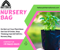 Premium Nursery Bags for Plant Keeping and Growth