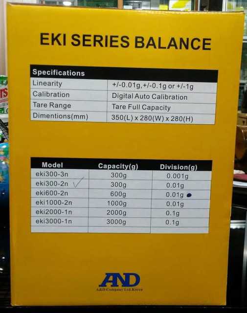 Digital Precision Balances: EKi Series