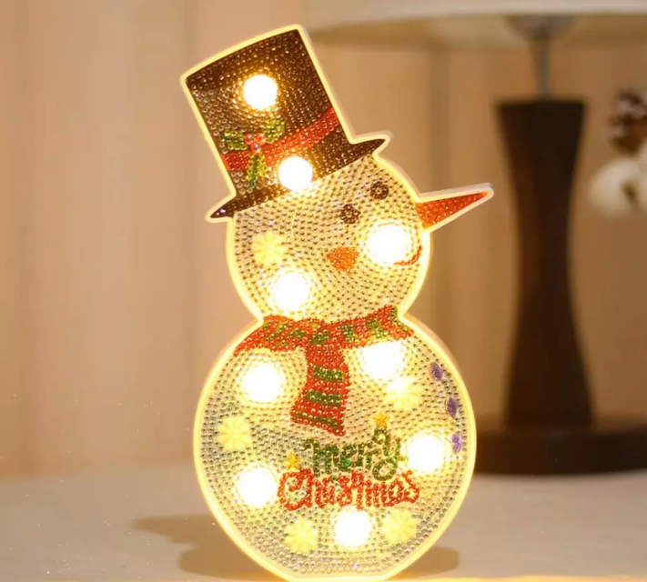 Factory Christmas Tree Specially Shaped Leddiy Diamond Painted Lights