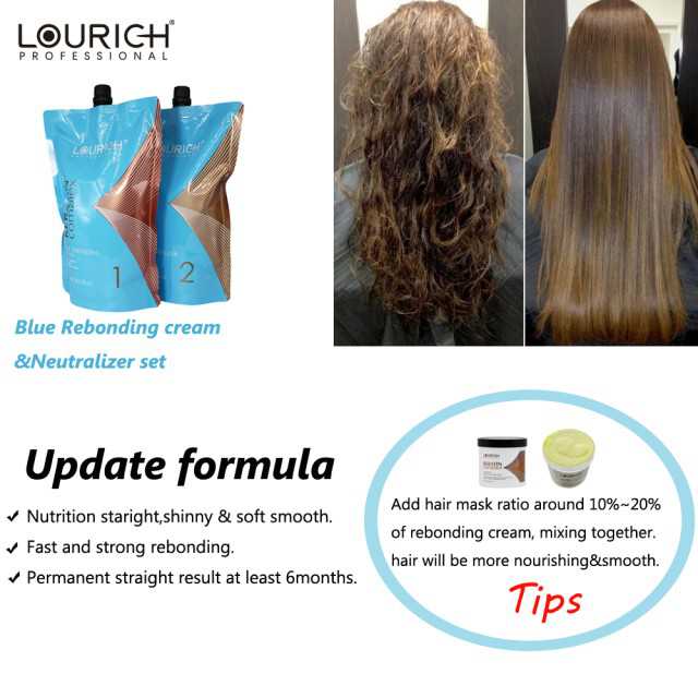 LoLOURICH urich Keratin Complex Super Straight Smooth Hair Rebonding Cream