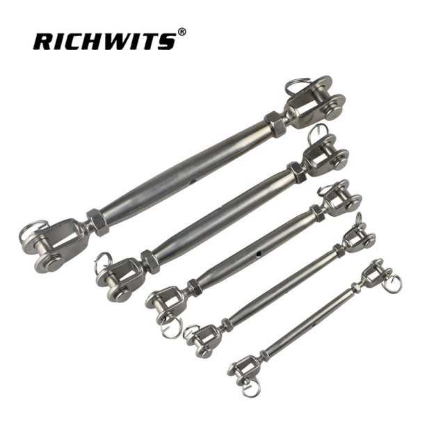 Stainless  Steel 304/316 Closed Body Jaw Jaw Turnbuckle