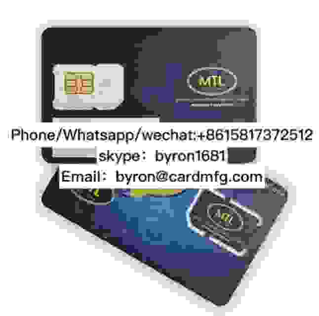 Half SIM Card PostPaid SIM Card