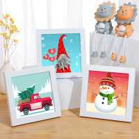 DIY Cartoon Craft Digital Painting Kit, Christmas Painting Art