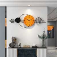 Luxury Wall Clock Metal Wall Art Clock Home Decoration