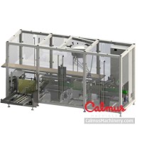 Monoblock Case Packer Cartoning Machine for Packaging Stand Up Pouches