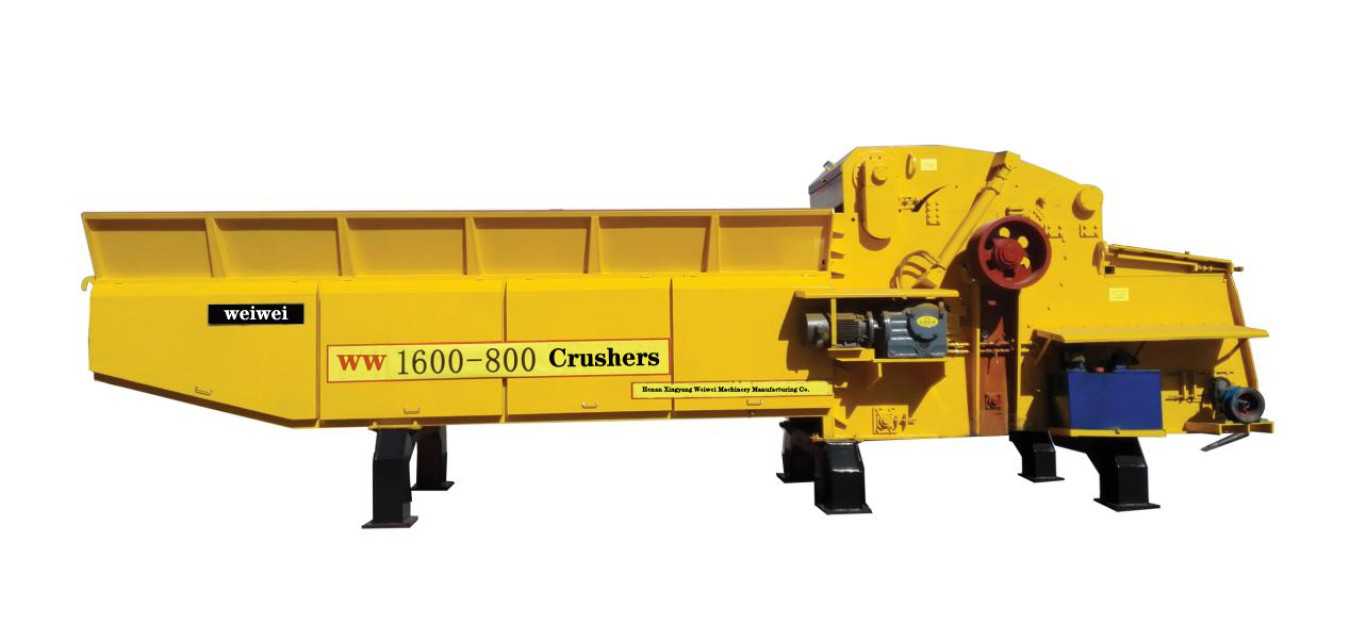 Powerful 250kw Ice Crusher and Electric Wood Crusher for Efficient Log Crushin