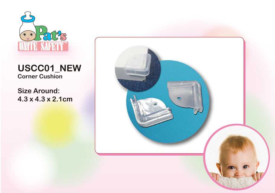 Clear and Non-Toxic Baby Proofing Corner Cushion