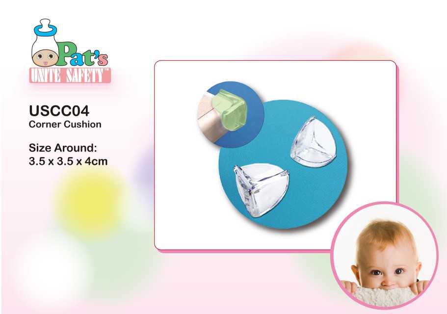 Clear and Non-Toxic Baby Proofing Corner Cushion