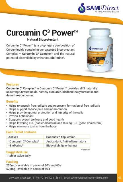 Curcumin C3 Complex - Unlock the Benefits of Turmeric Capsules