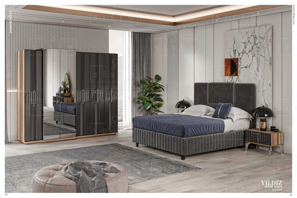 Premium Diamond Series Bedroom Furniture - Elegant and Stylish Designs