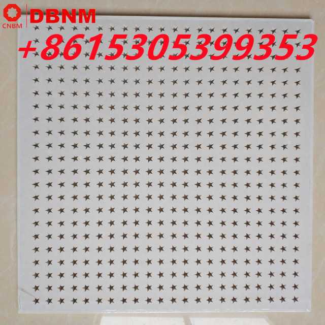 Eco-friendly Perforated Acoustic Board Panel for Wall And Ceiling