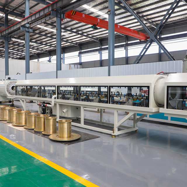 Output PE/HDPE Pipe Extrusion Line for Reliable Gas/Water Supply
