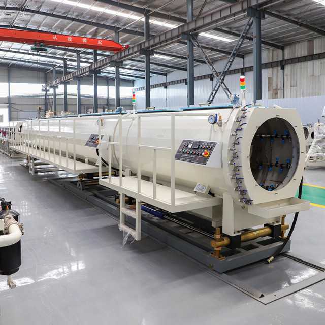 Output PE/HDPE Pipe Extrusion Line for Reliable Gas/Water Supply