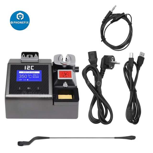 I2C 2SCN NaNo 130W Soldering Station with C115 Handle for Efficient PCB Repair