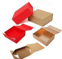 Foldable Luxury Perfume Box Packaging / Magnet Folded Rigid Box