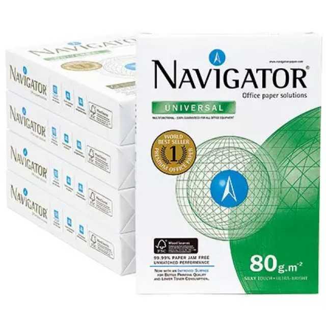 White Navigator A4 Copier Paper