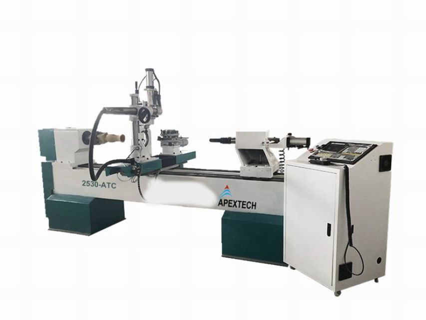 Precision Woodworking - COSEN 4 Axis Lathe for Shaped Processing