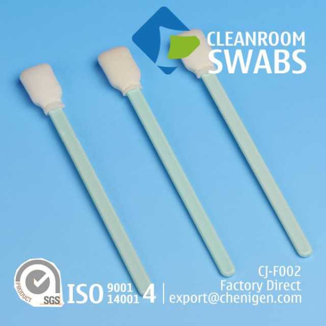 CJ-F002 PU Foam Cleanroom ESD Swab - Large Rectangular-Head