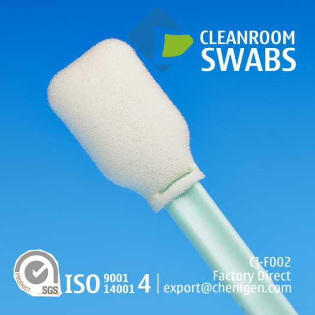 CJ-F002 PU Foam Cleanroom ESD Swab - Large Rectangular-Head
