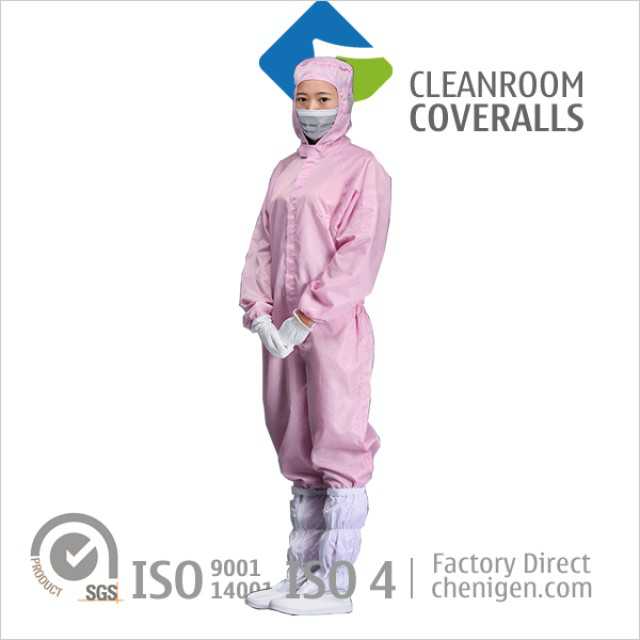 Cleanroom Apparel ESD Coveralls - Anti-Static Bunny Suits