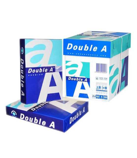 Premium Double A A4 Printing Paper - High-Quality, Ultra-White 80 GSM