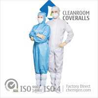 Cleanroom Apparel Esd Coveralls Bunny Suits