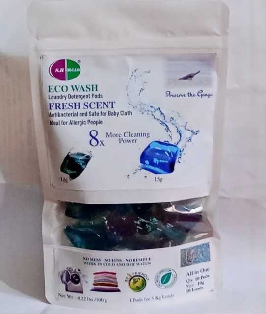 Eco-Friendly Water Soluble Laundry Detergent Pods