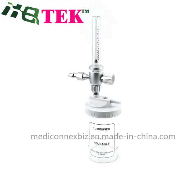 HQTEK HQ8101 Oxygen Flowmeter with BS/DIN adapters