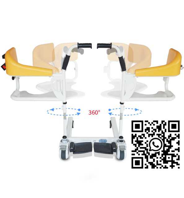 Folding Transport Wheelchair For Seniors, Disabled, Injured People
