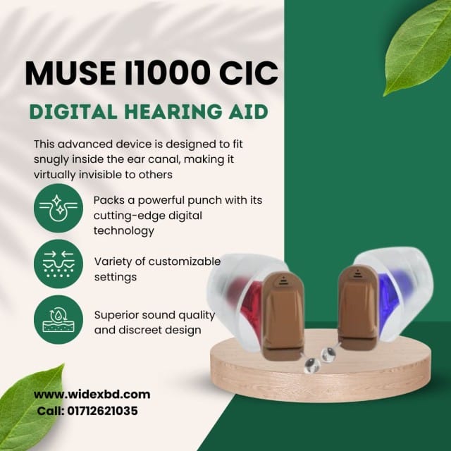 CIC Digital Hearing Aid - Enhance Your Hearing Comfor