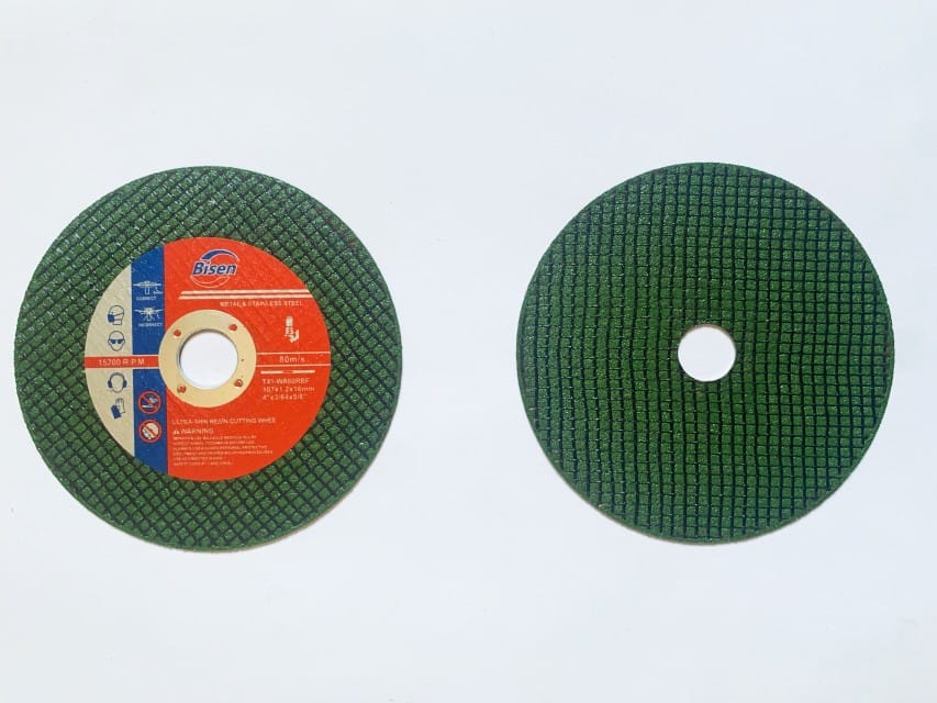 Cutting with T41 - Green Abrasive Wheels 107x1.2x16mm