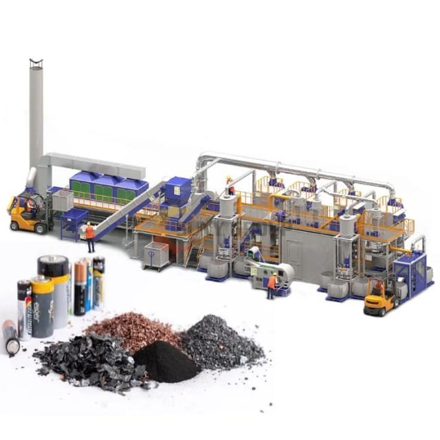 Lithium Battery recycling plant