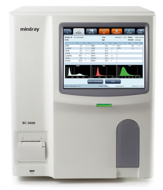 Hematologi Analyzer Mindray BC 3600 - Reliable Solution for Labs and Clinics