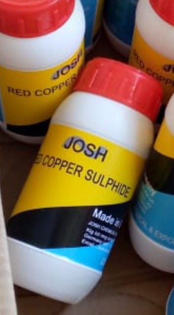 Red Copper Sulphide Powder