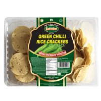 Green Chilli Rice Crackers