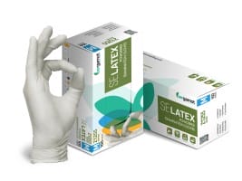 Latex Powdered Examination Gloves