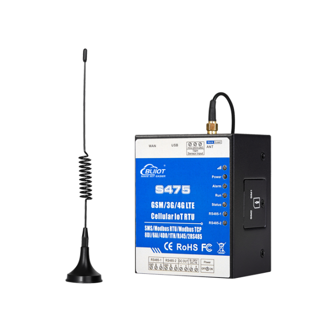 Industrial Wireless IoT Gateway for Collect Monitoring Scenarios - Reliable Data Acquisition and Remote Management