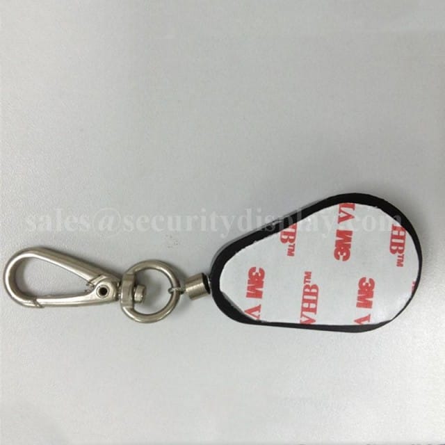 Tear Shape Retractable Key Tether - Secure Your Valuables with Ease