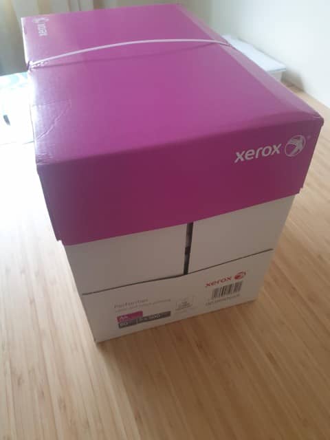 A4 Xerox Performer 80gsm Laser and Inkjet Printing Copy Paper