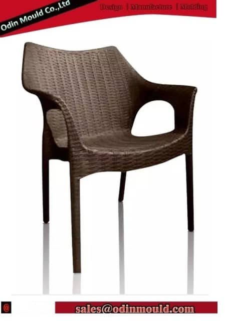 Customizable Terrace Rattan Chair Injection Mould