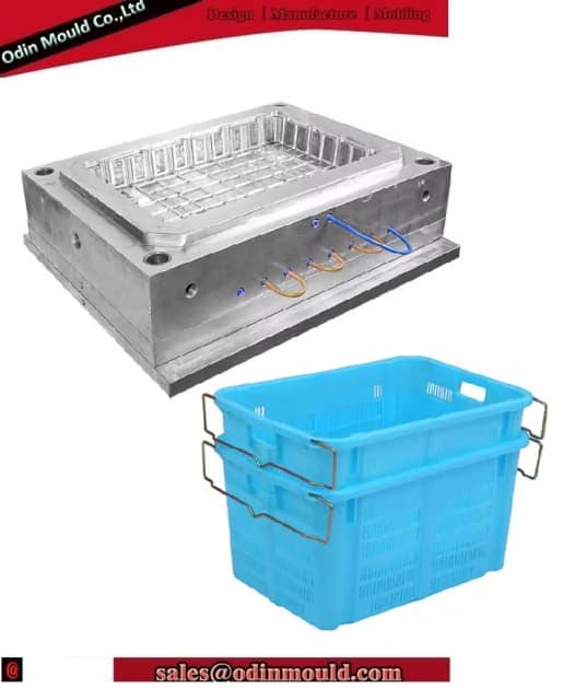 Plastic Pallet Box Crate Mould - High-Quality Injection Mold