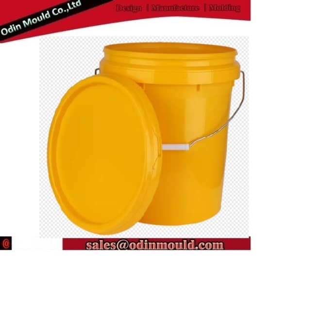 Plastic Paint Bucket Mould - Round Square Design