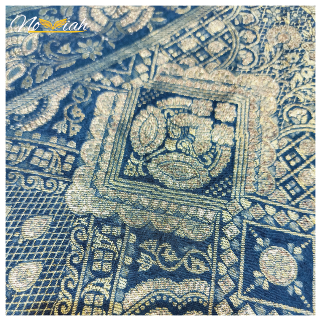 Exquisite Russian Art Silk Saree: Timeless Elegance and Luxury