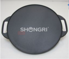 Versatile Cast Iron Griddle Pan for BBQ and Outdoor Cooking